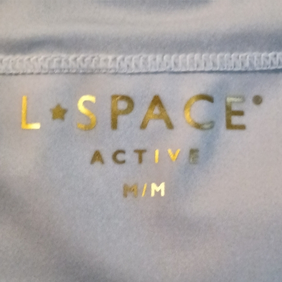 Anthropologie L*SPACE Warren Ruched Top Light Blue Size Medium - Picture 9 of 11